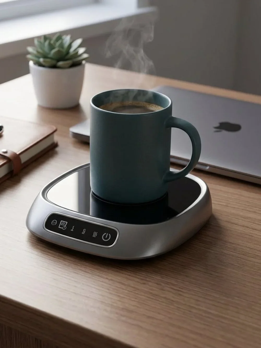 Constant Temperature Heating Coaster Touch Switch Adjustable Temperature